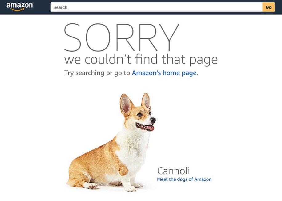 amazon - сторінка 404