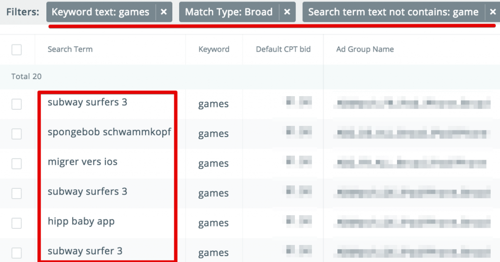В ASA есть запуск discovery-кампаний с активным SearchMatch