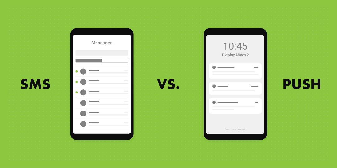 Чем push-уведомления отличаются от SMS