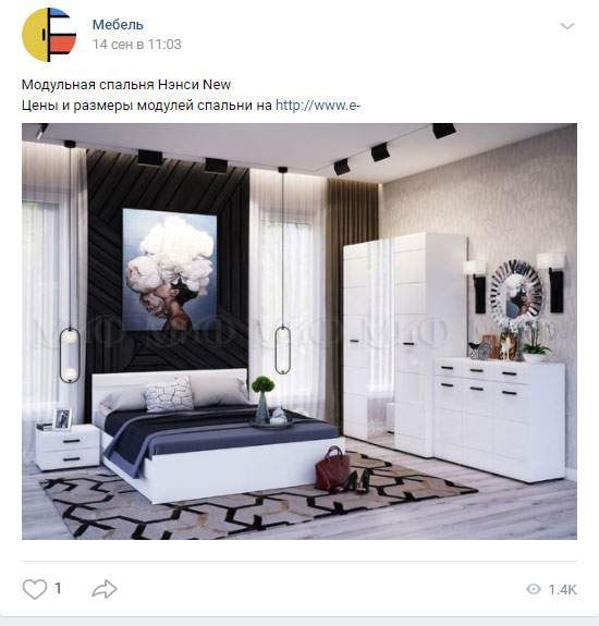 Мебель в Instagram