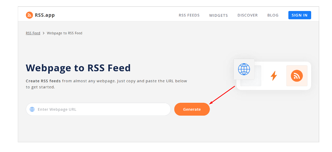 Автоматичне створення RSS