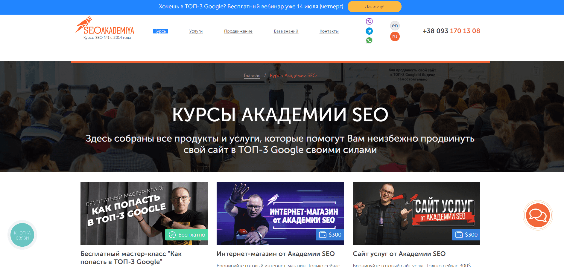 Успехи Академии SEO на момент начала войны