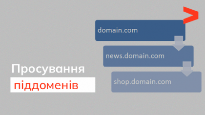 Кому і для чого може знадобитися просування піддоменів